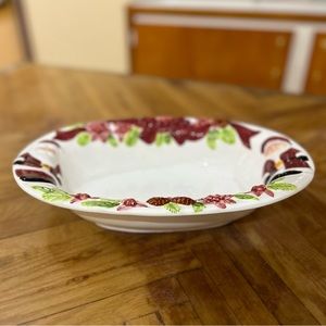 Publix Santa Christmas Serving Dish